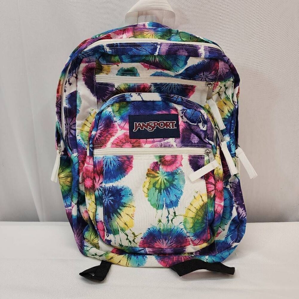 Jansport 5 Compartments Tie Dye Big Backpack Back to school